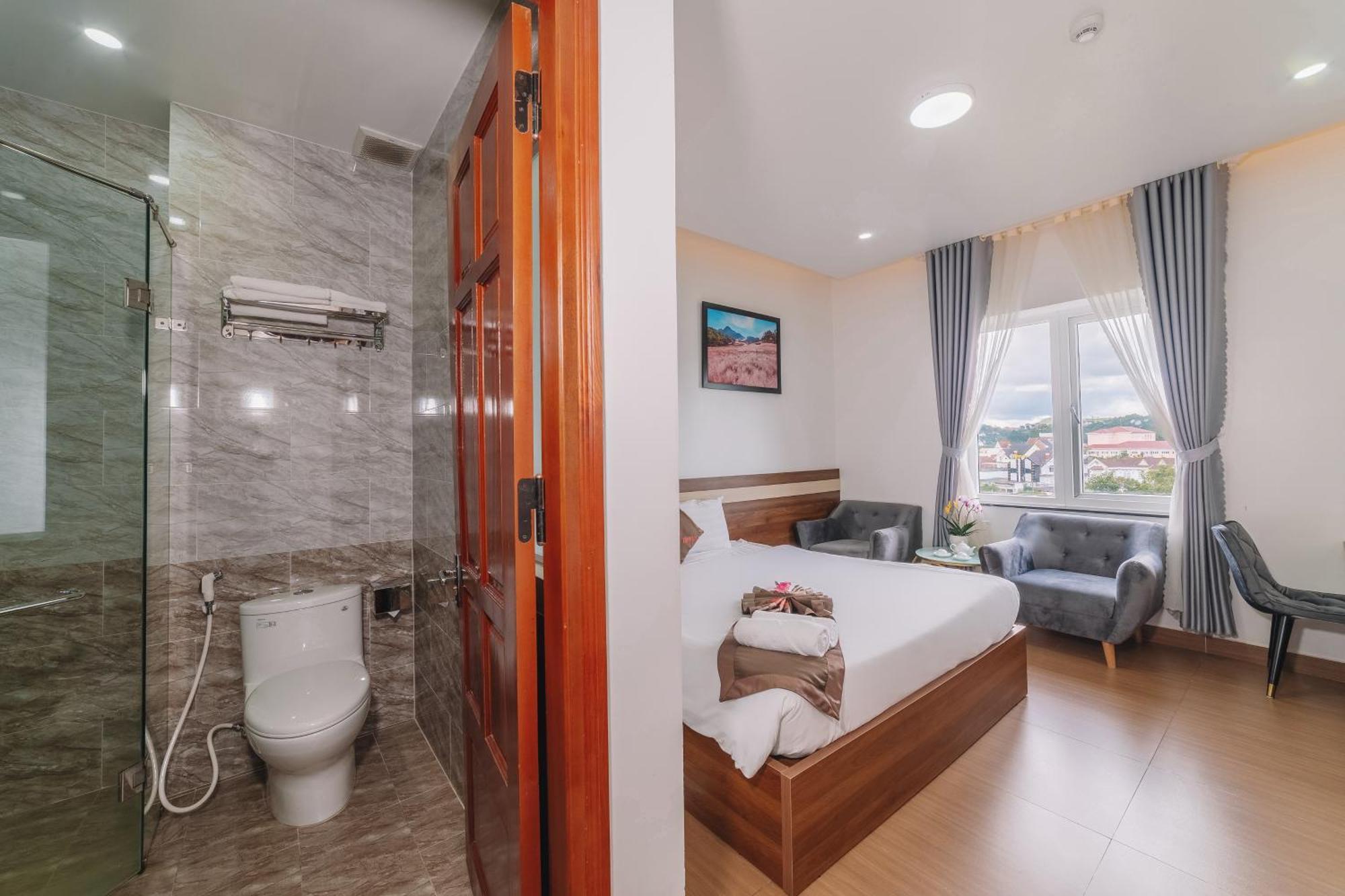 Anh Duc Hotel Da Lat City Kültér fotó